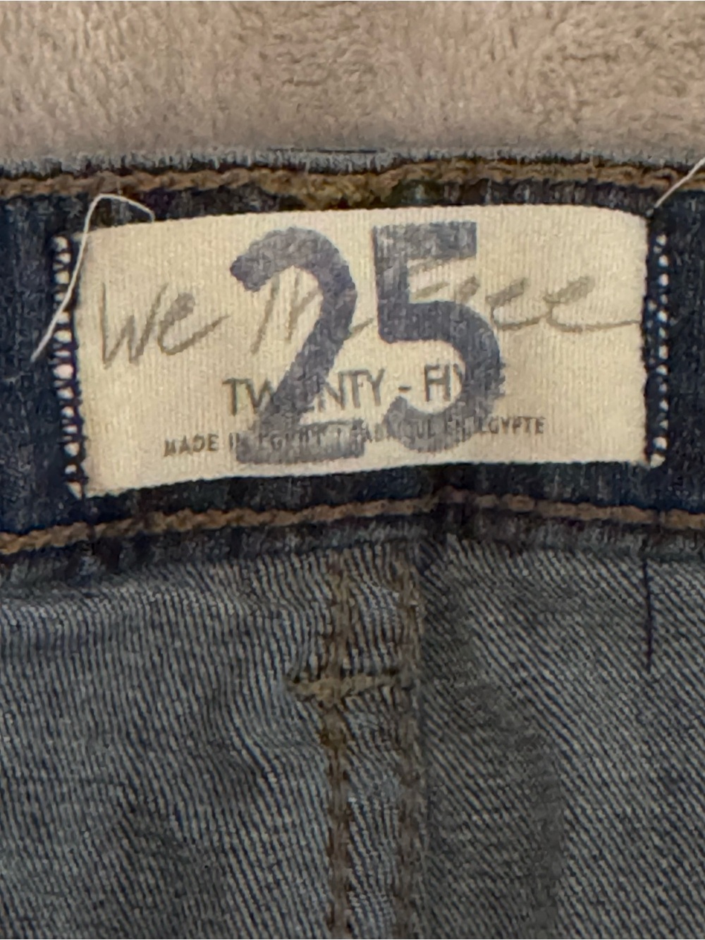 We The Free Bell Bottom Jeans High Rise  Retro Vintage Y2K Sz 25 - Picture 3 of 11